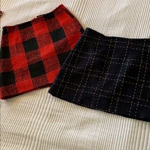 Forever 21 mini skirts